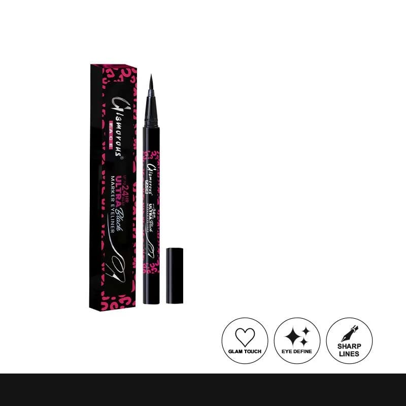 Glamorous Face Ultra Black Marker Eyeliner — view 1