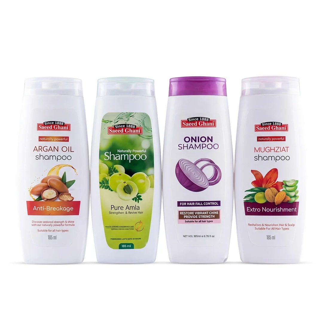 Bundle of 4 Shampoos