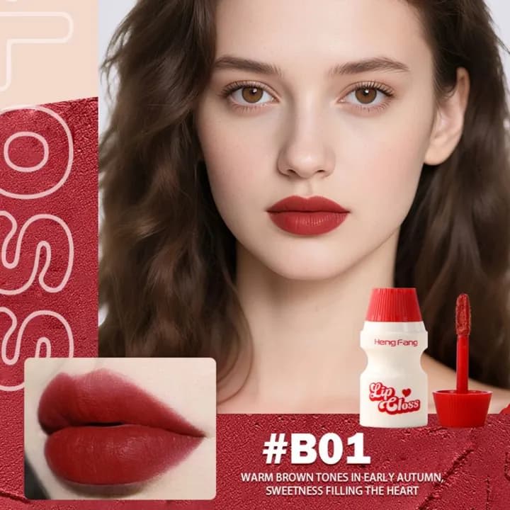 Heng Fang  VELVET MATTE   AIR  MISTY  FOG  LIP MUD  3 Beautiful 😍 shades  — view 5