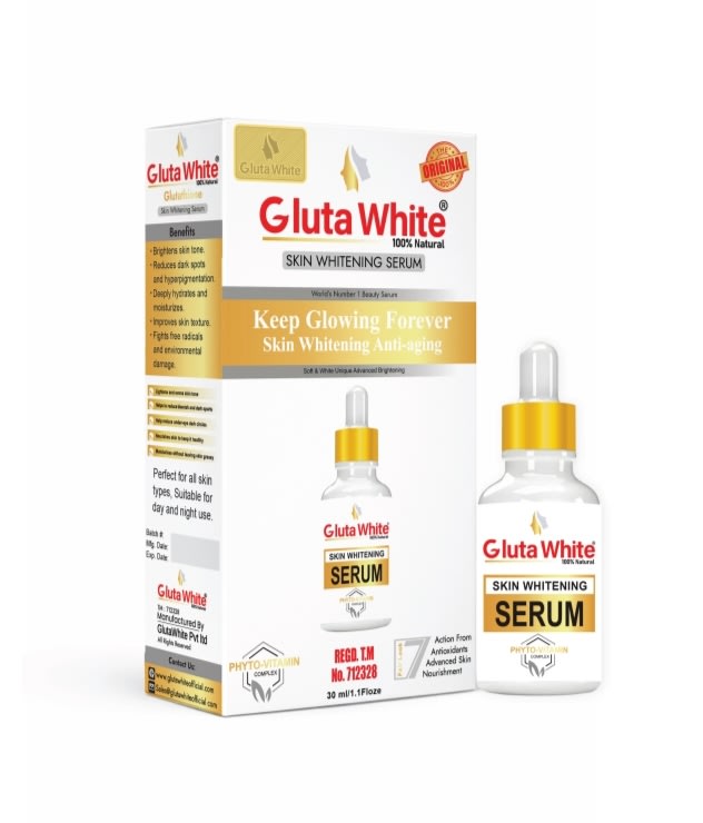 Gluta White Skin Whitening Serum with Glutathione - 30ml — view 1