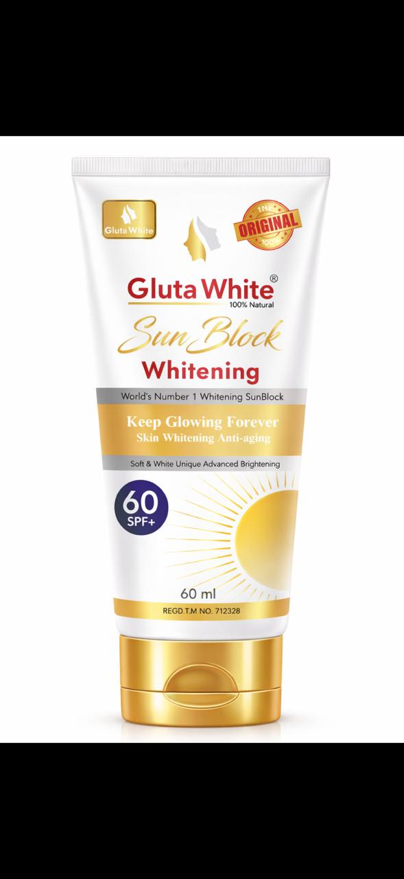 Gluta White Sun Block Whitening SPF 60 - 60ml — view 1