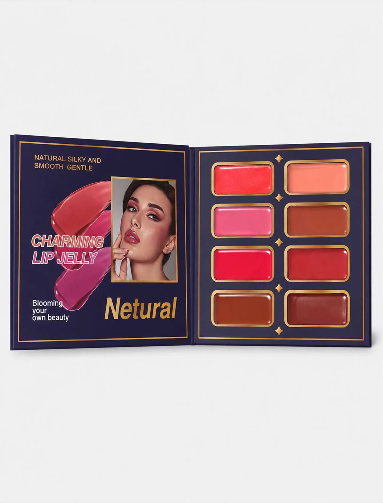 Natural Charming Lip Jelly 8-Color Palette — view 1