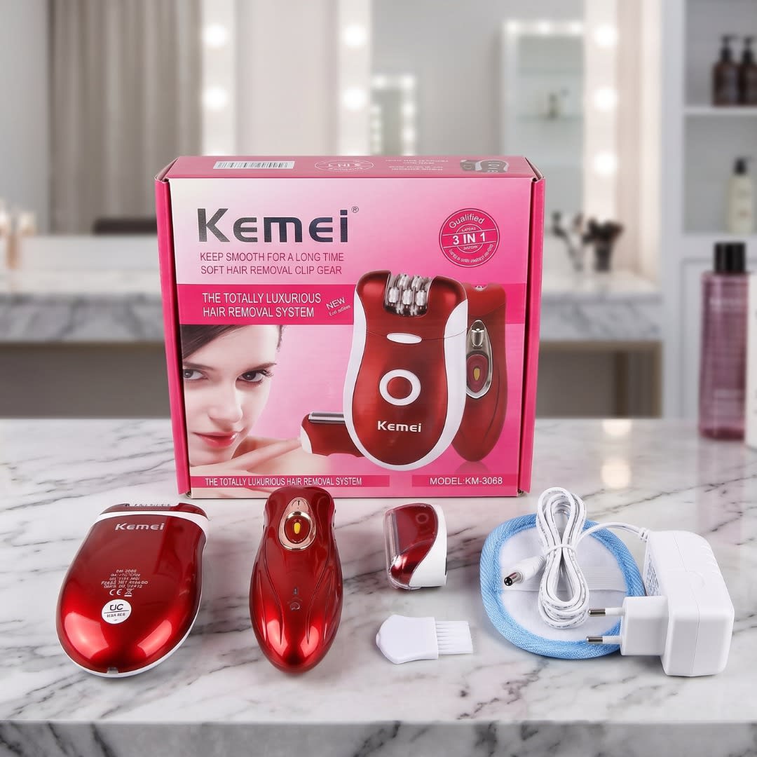 Kemei KM-3068 3-in-1 Ladies Epilator — view 1