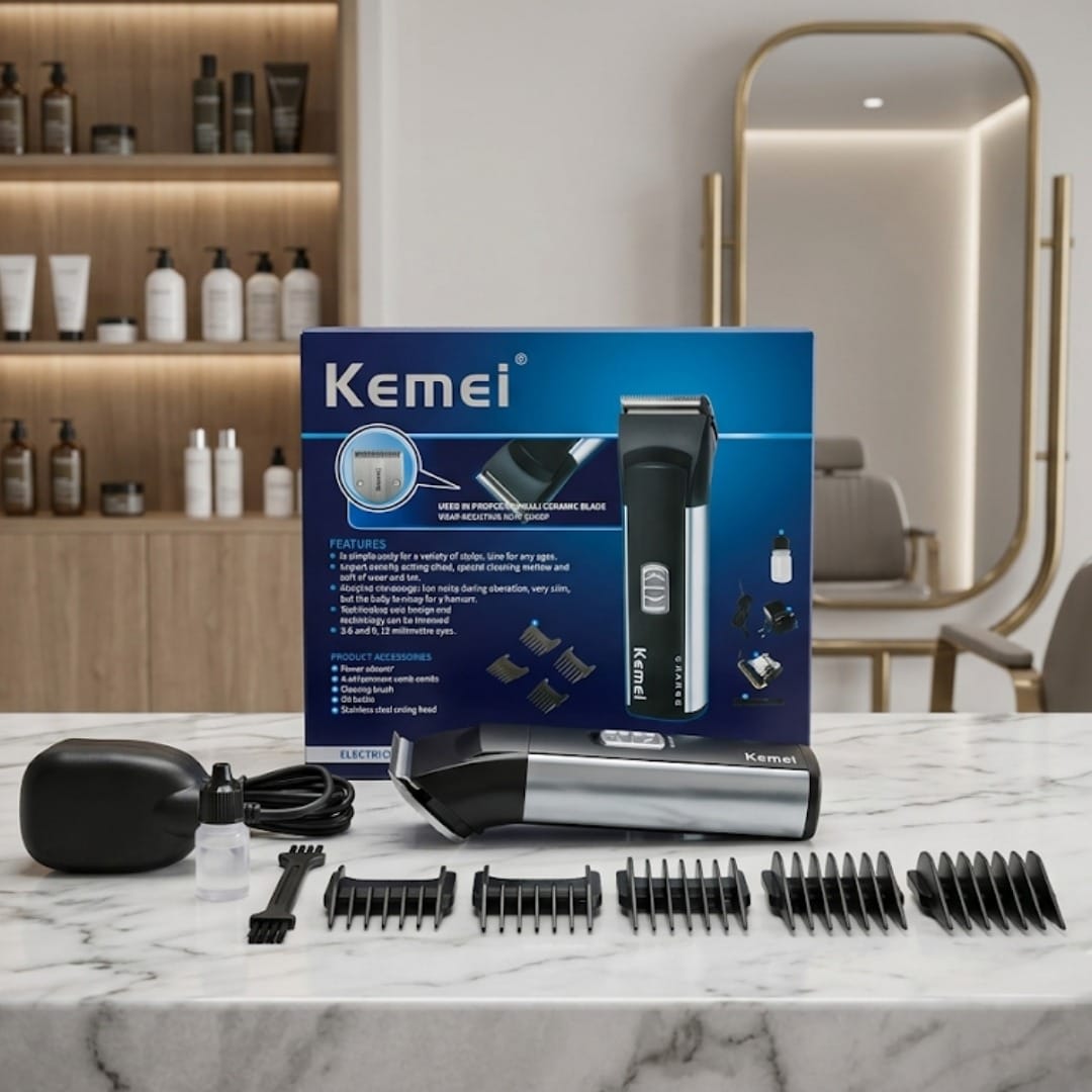 Kemei Cordless Rechargeable Hair Trimmer — view 1