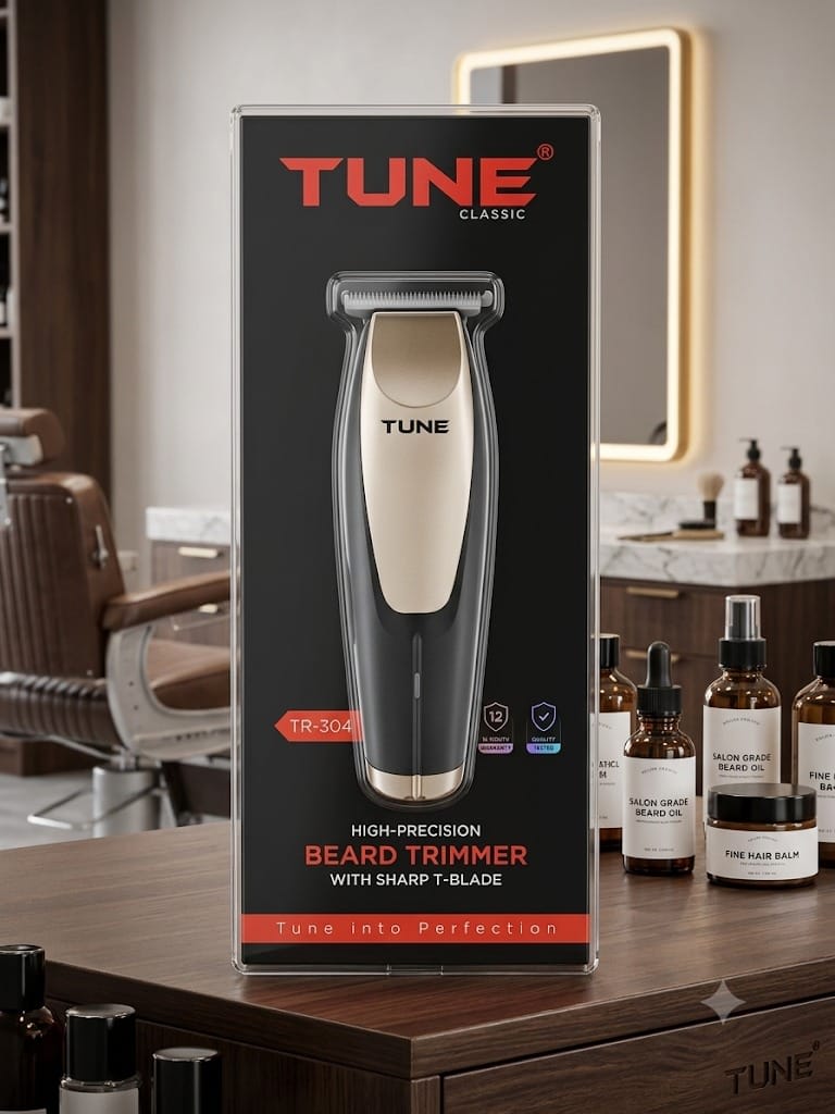 Tune Classic TR-304 Beard Trimmer (T-Blade)