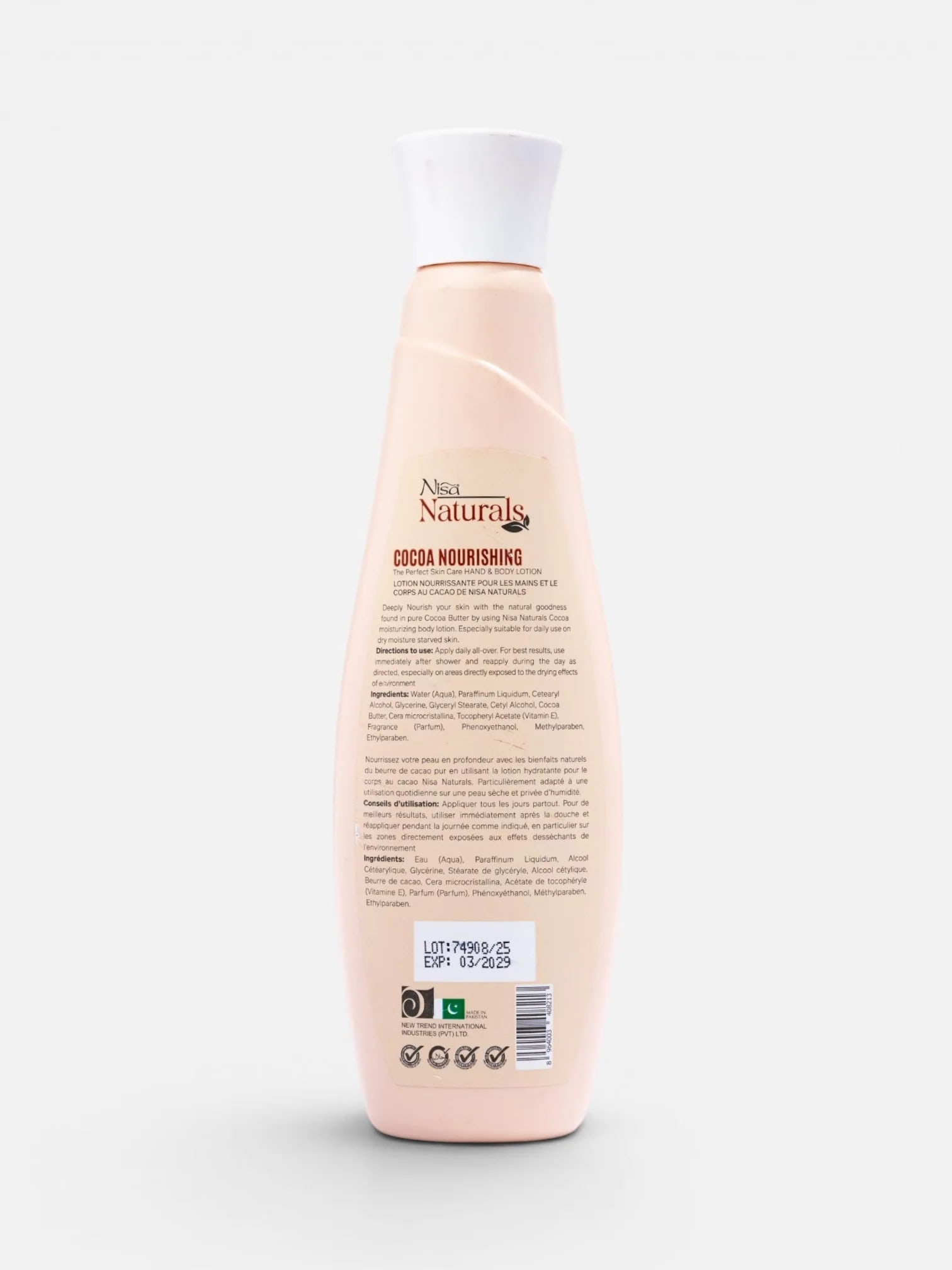 Cocoa Lotion 200ml - Face, Hand & Body — view 2