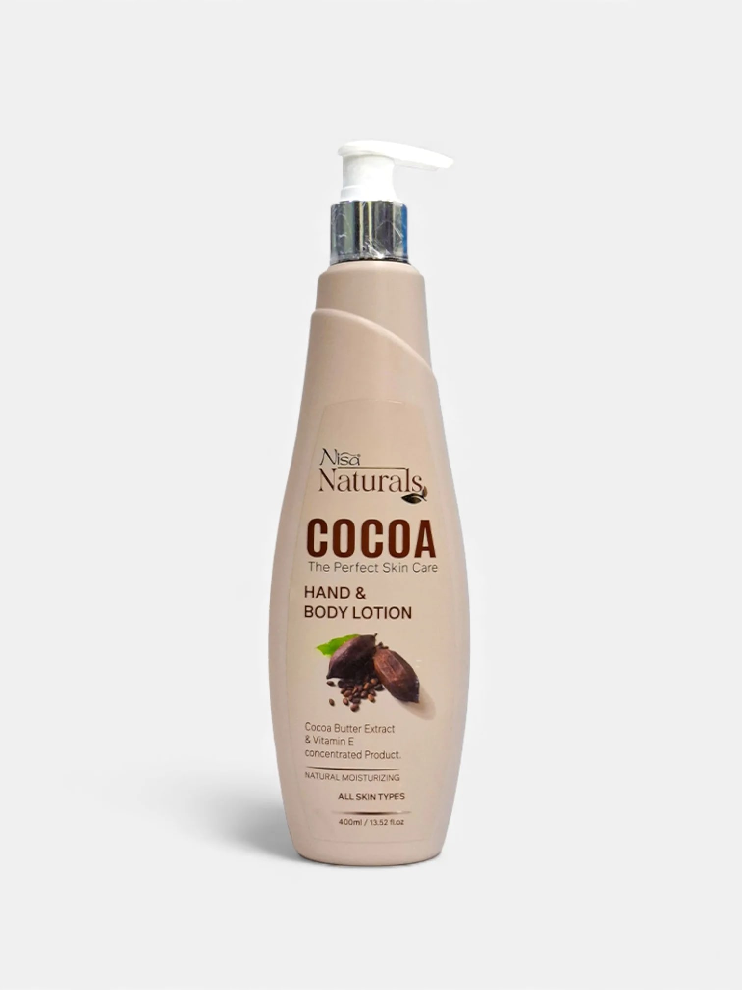 Cocoa Lotion 400ml - Face, Hand & Body — view 1