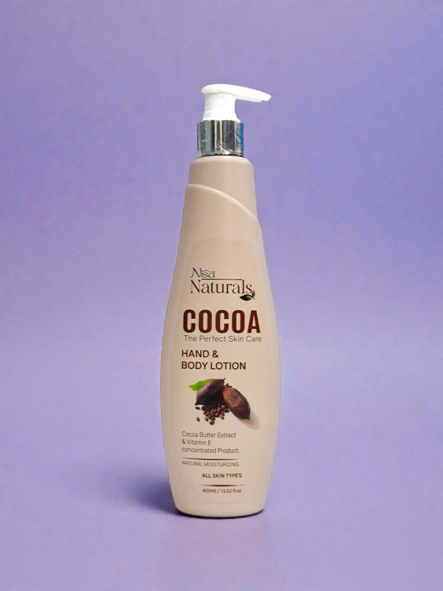 Cocoa Lotion 400ml - Face, Hand & Body — view 2