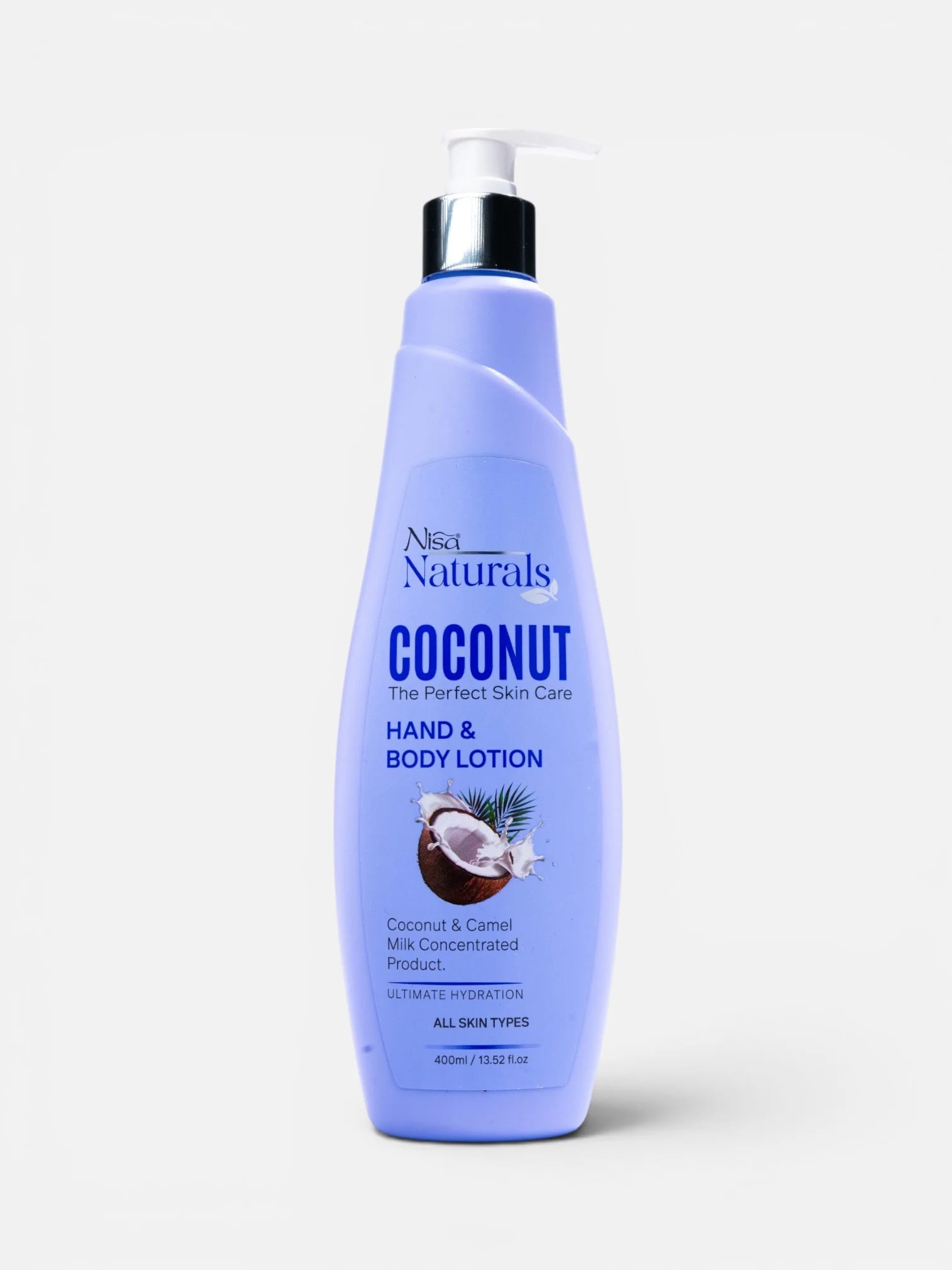 Coconut Lotion 400ml - Face, Hand & Body — view 1