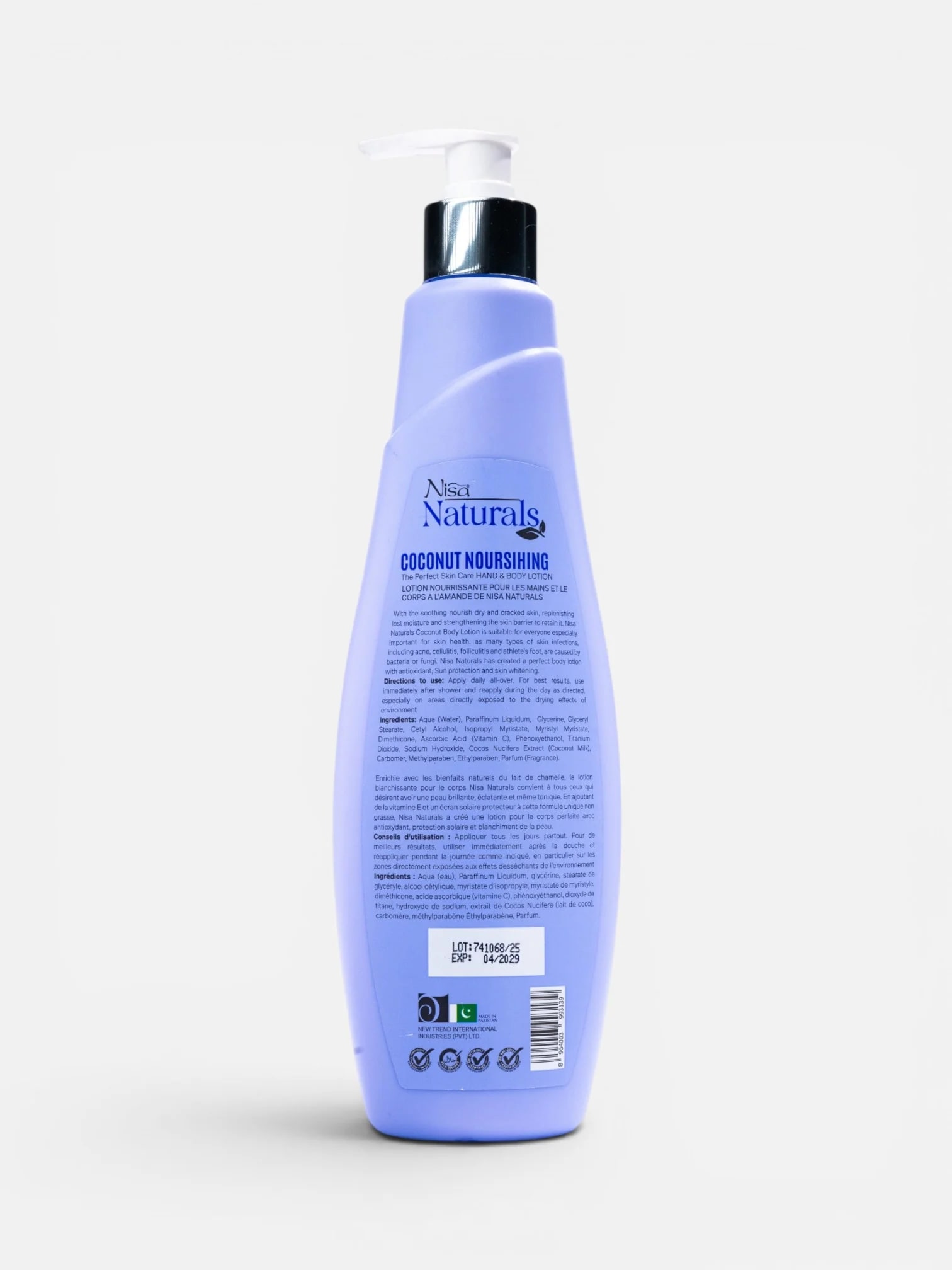 Coconut Lotion 400ml - Face, Hand & Body — view 2
