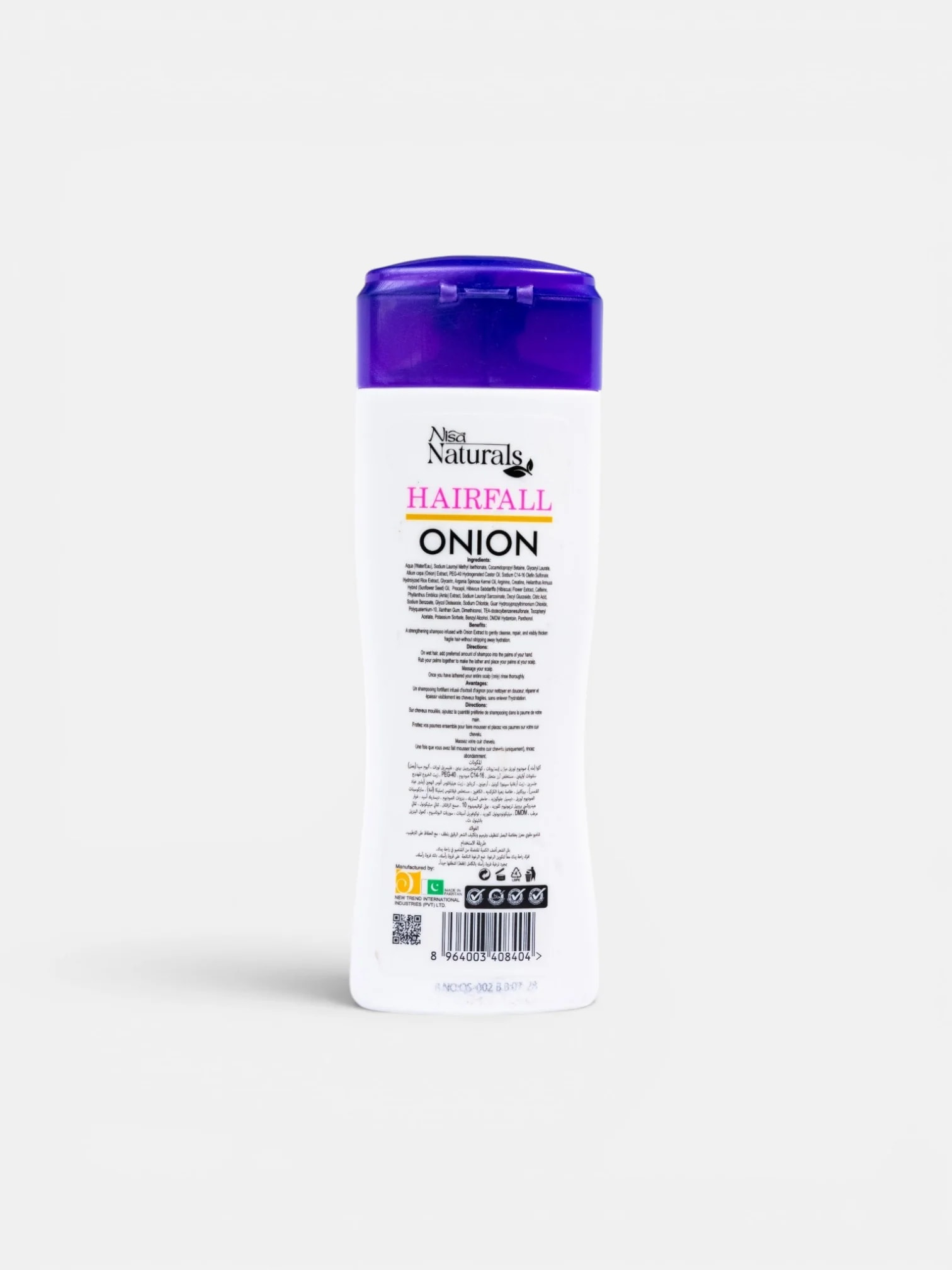 Onion Hairfall Shampoo 250ml — view 2