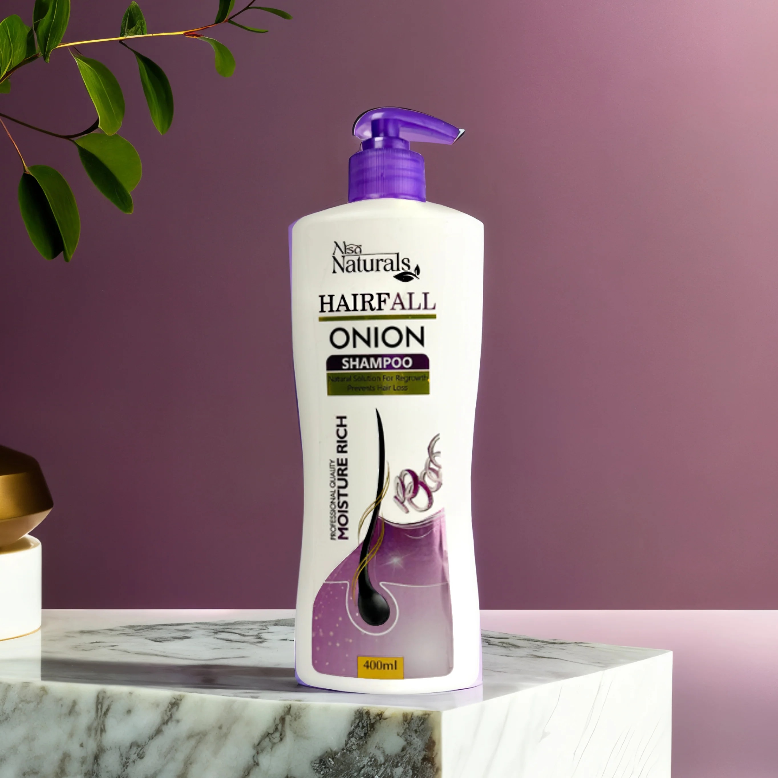 Onion Hairfall Shampoo 400ml — view 3