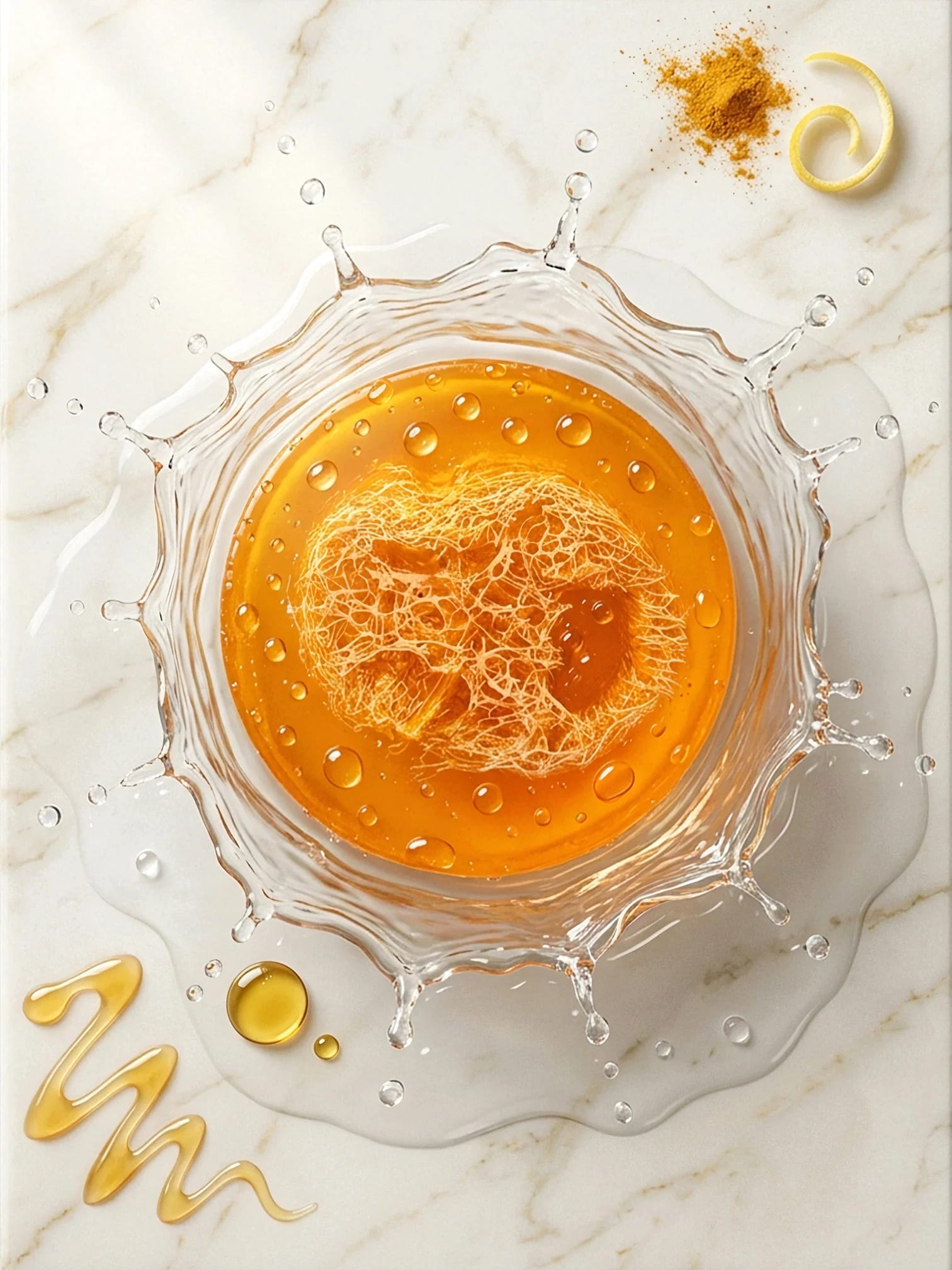 Turmeric Luffa Soap — view 2