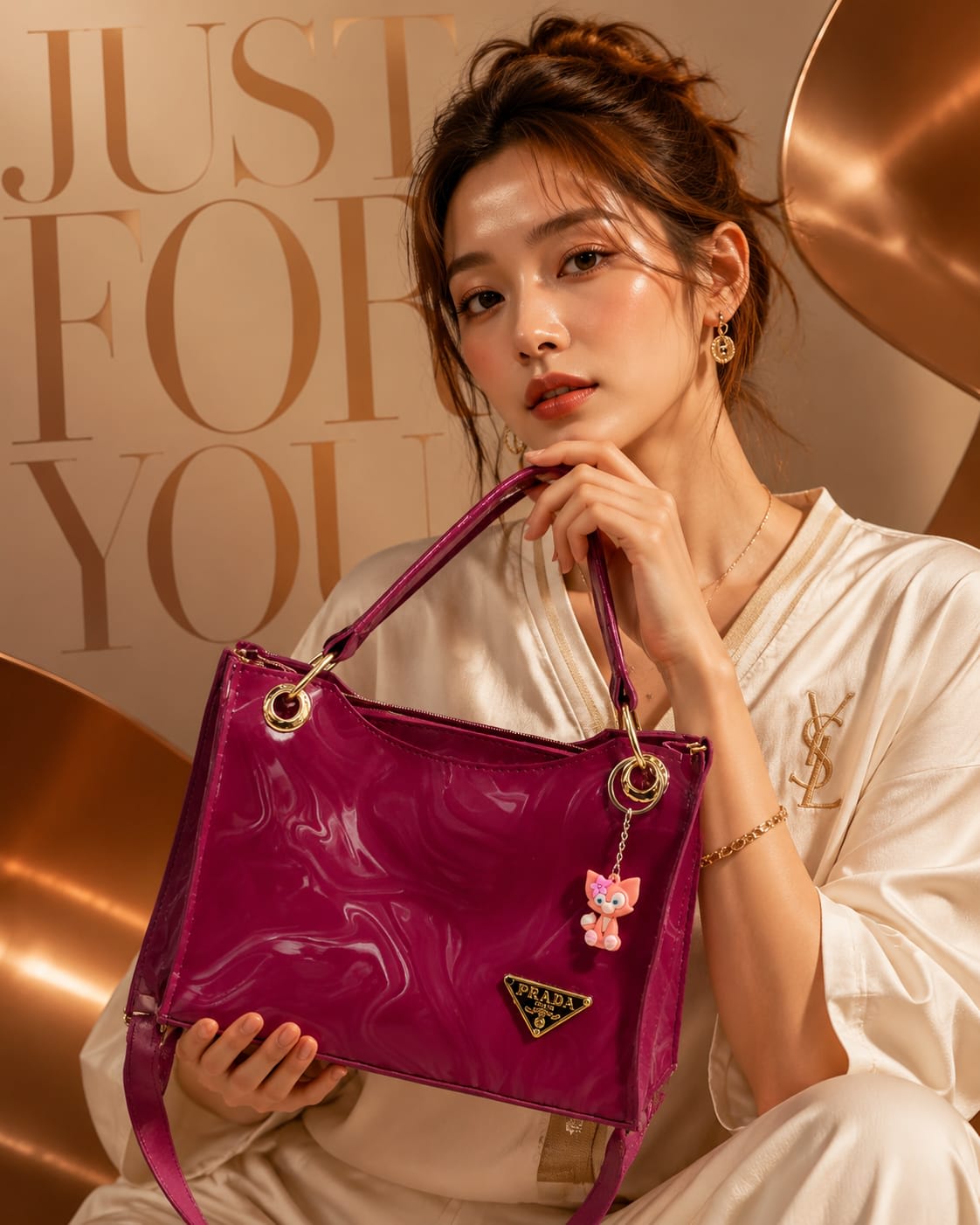 🍂 Trending Handbags With Trending Keychain 🍂 — view 14