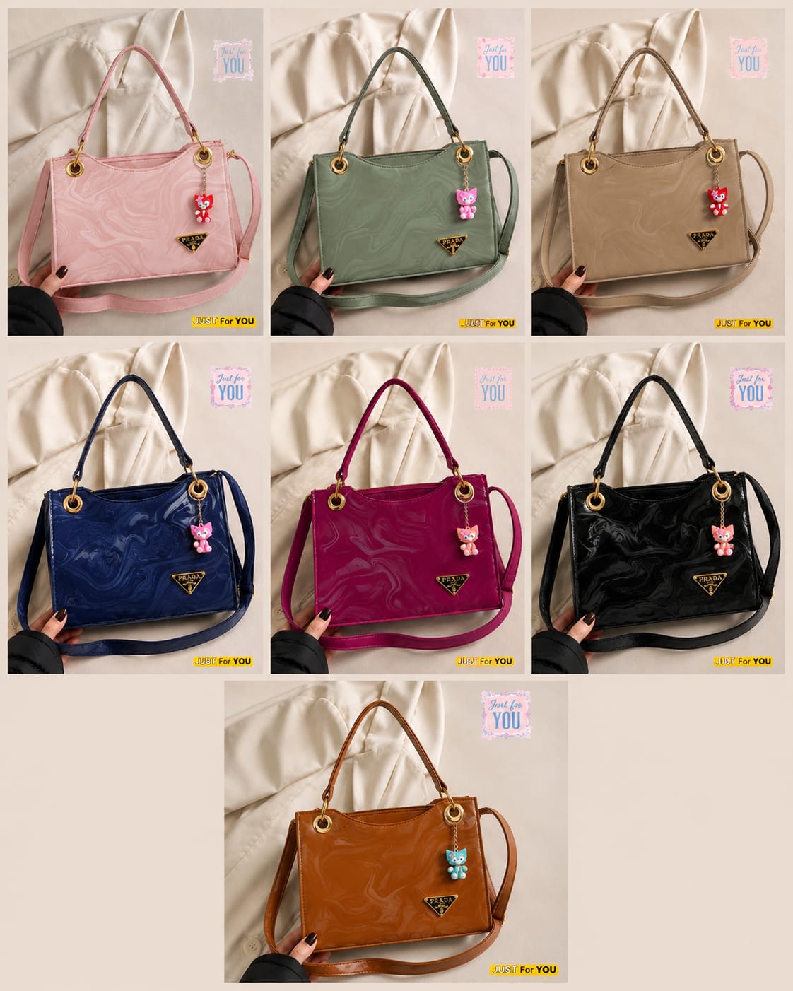 🍂 Trending Handbags With Trending Keychain 🍂 — view 15