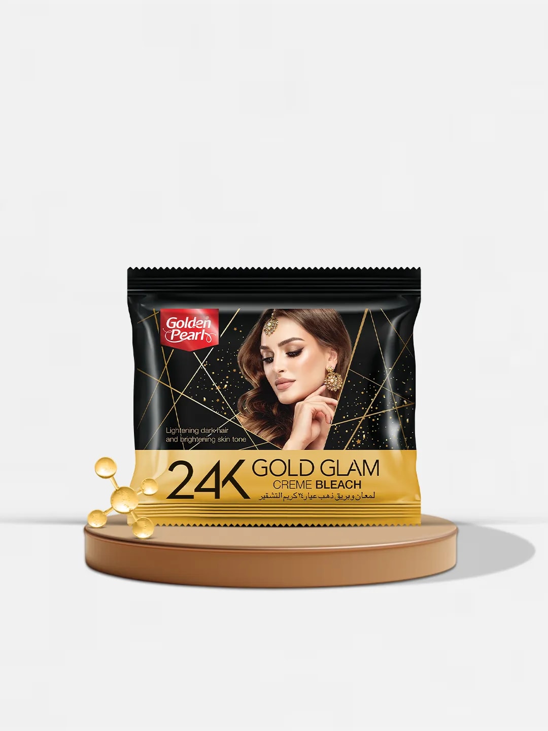 24K Gold Bleach Cream in Pakistan – Instant Glow Facial Bleach — view 1
