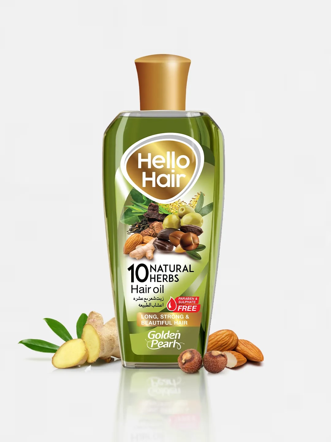 Hello Hair 10 Natural Herbal Hair Oil — view 1