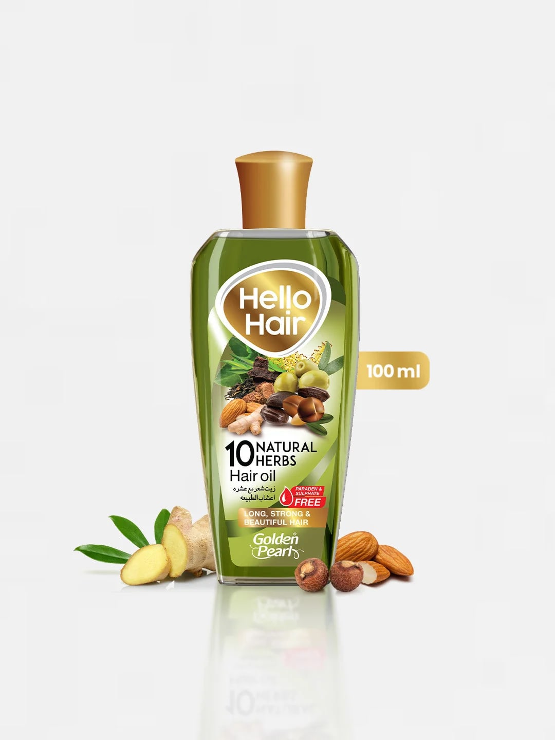Hello Hair 10 Natural Herbal Hair Oil — view 2