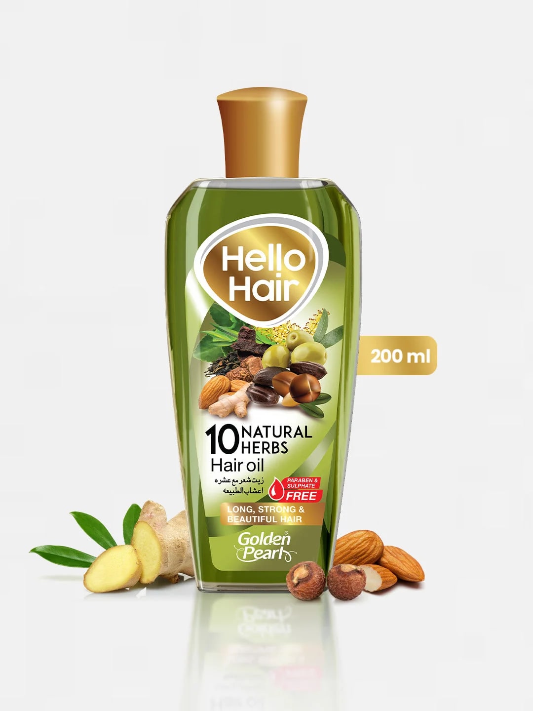 Hello Hair 10 Natural Herbal Hair Oil — view 3