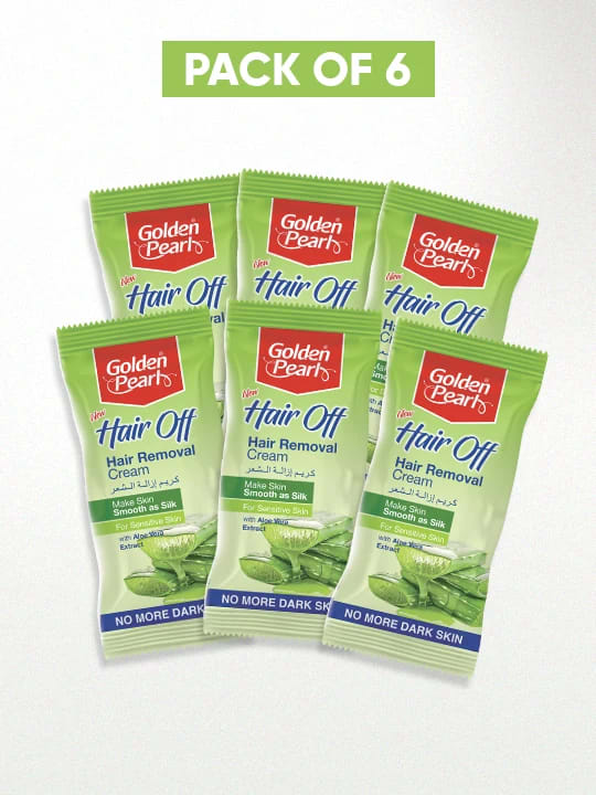 Hair Removal Cream –Aloe Vera 16g Sachet Pack of 6 — view 2
