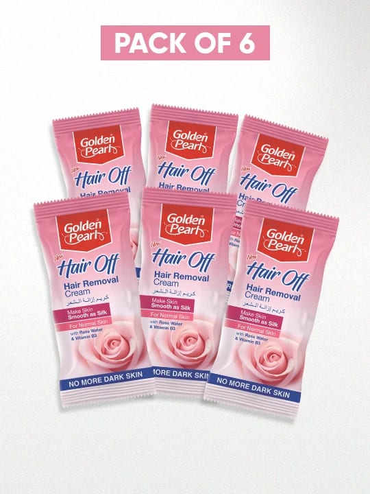 Hair Removal Cream – Rose 16g Sachet Pack of 6 — view 3