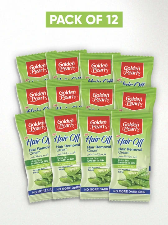 Hair Removal Cream –Aloe Vera 16g Sachet Pack of 12 — view 3
