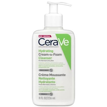 CeraVe Cream to Foam Cleanser 236ml — view 1