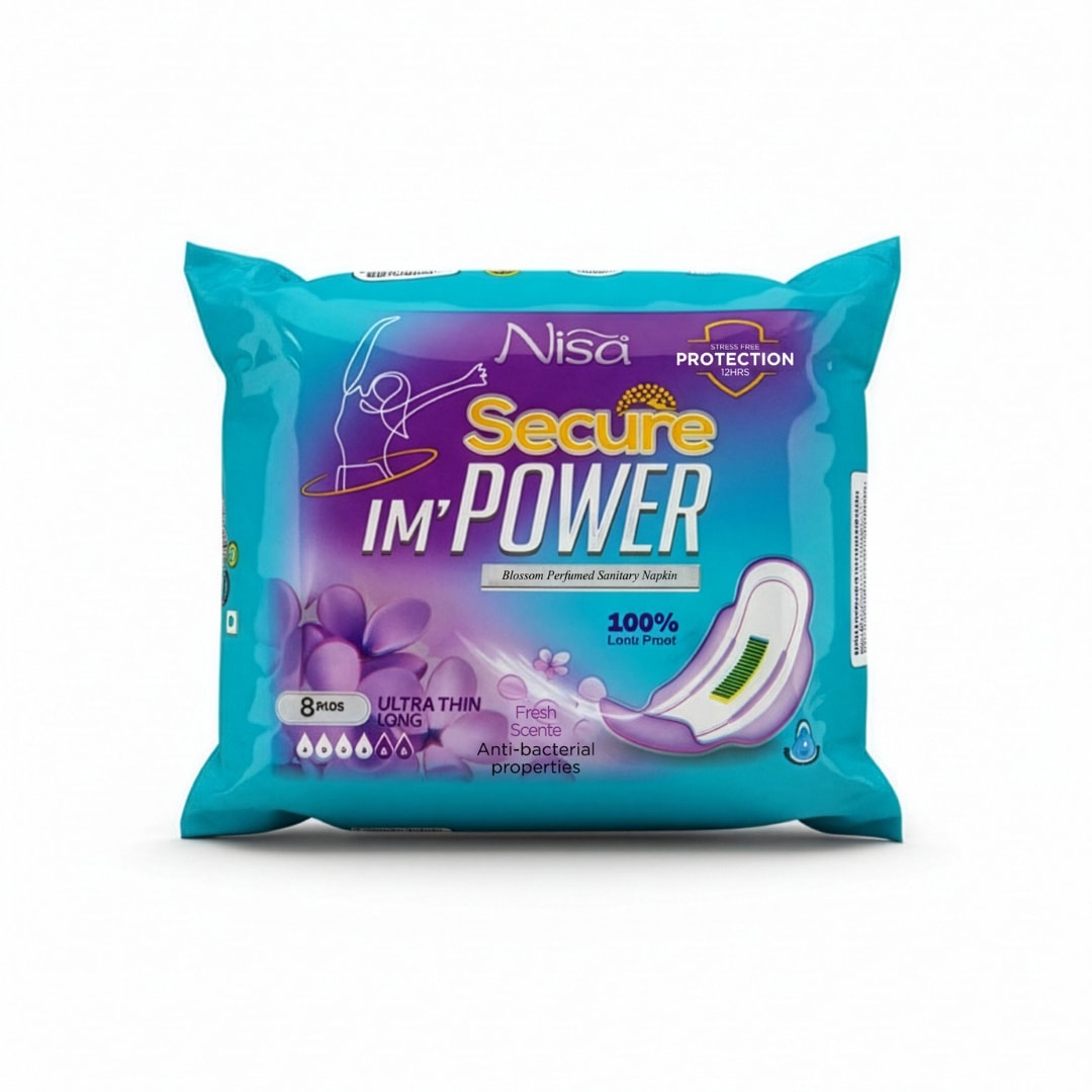 Long Ultra Thin Secure Pads 8 Pcs — view 3