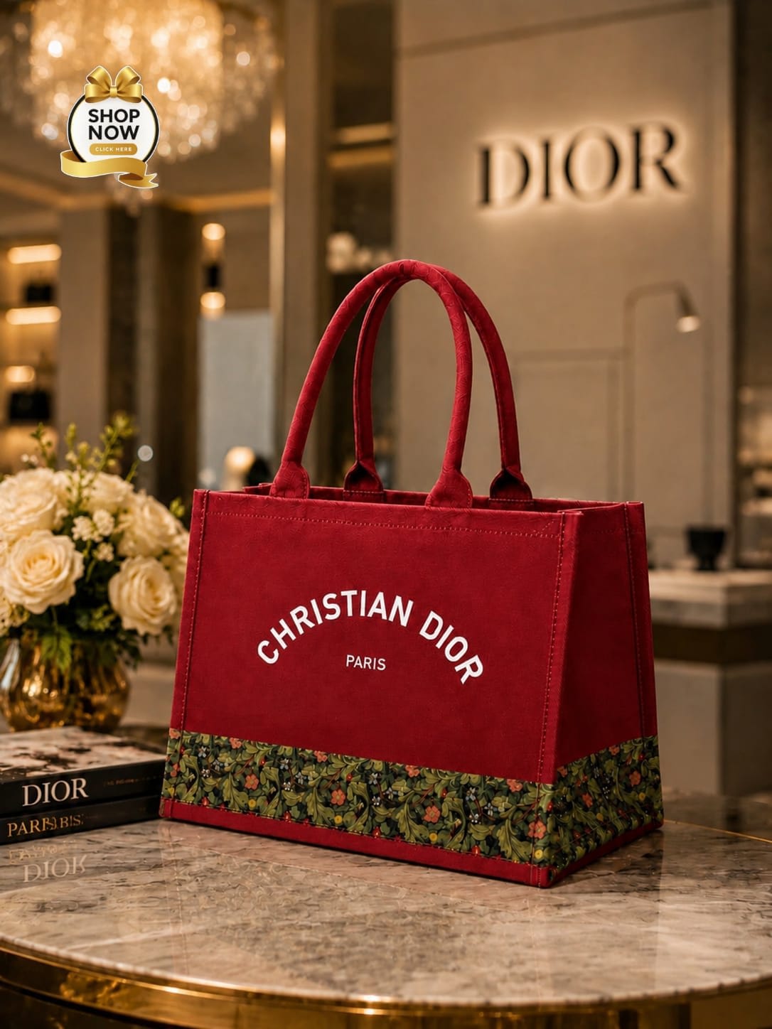 🎀 Christian Dior Big Size Tote Bag 🎀 — view 4