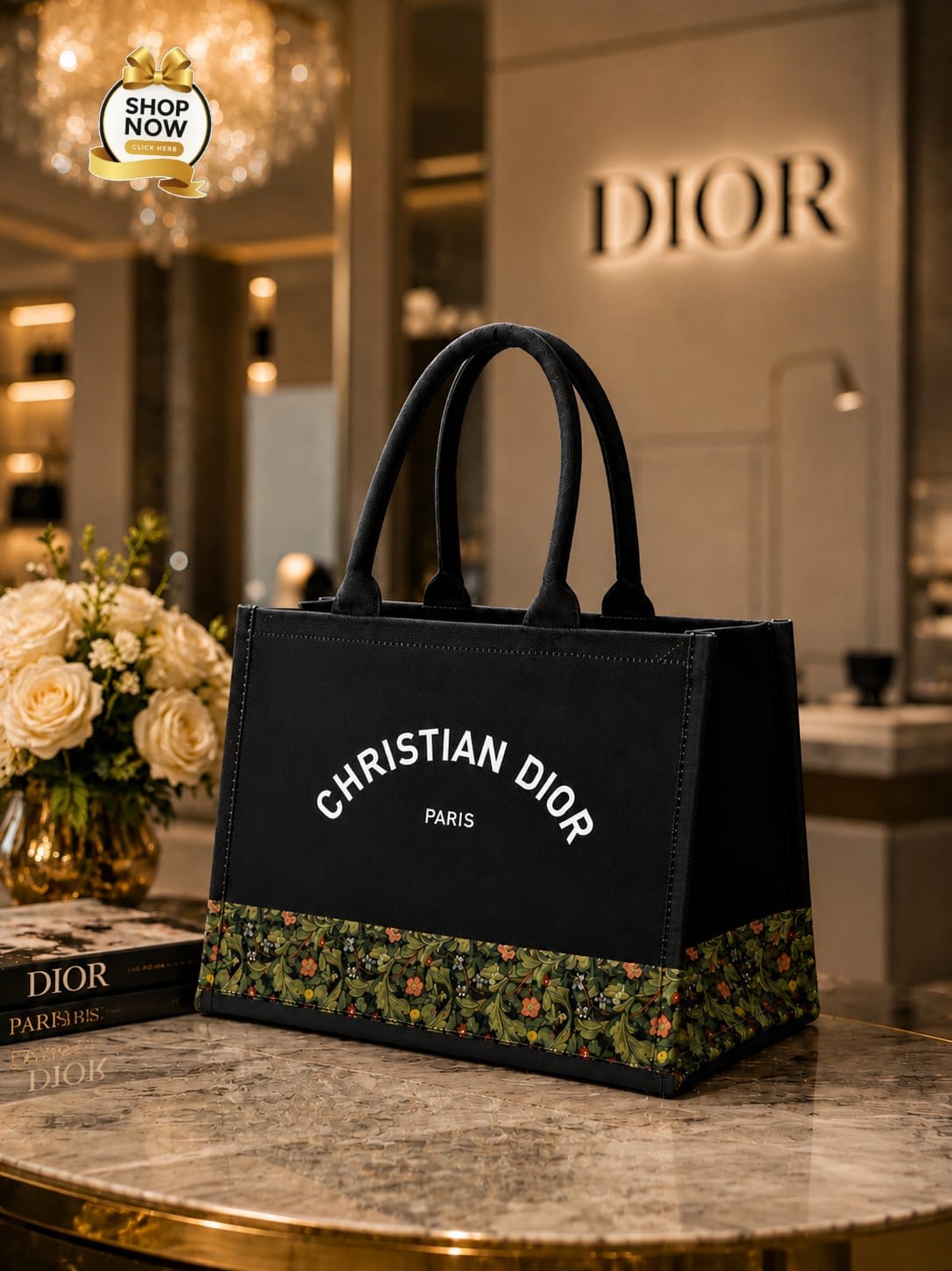 🎀 Christian Dior Big Size Tote Bag 🎀 — view 8