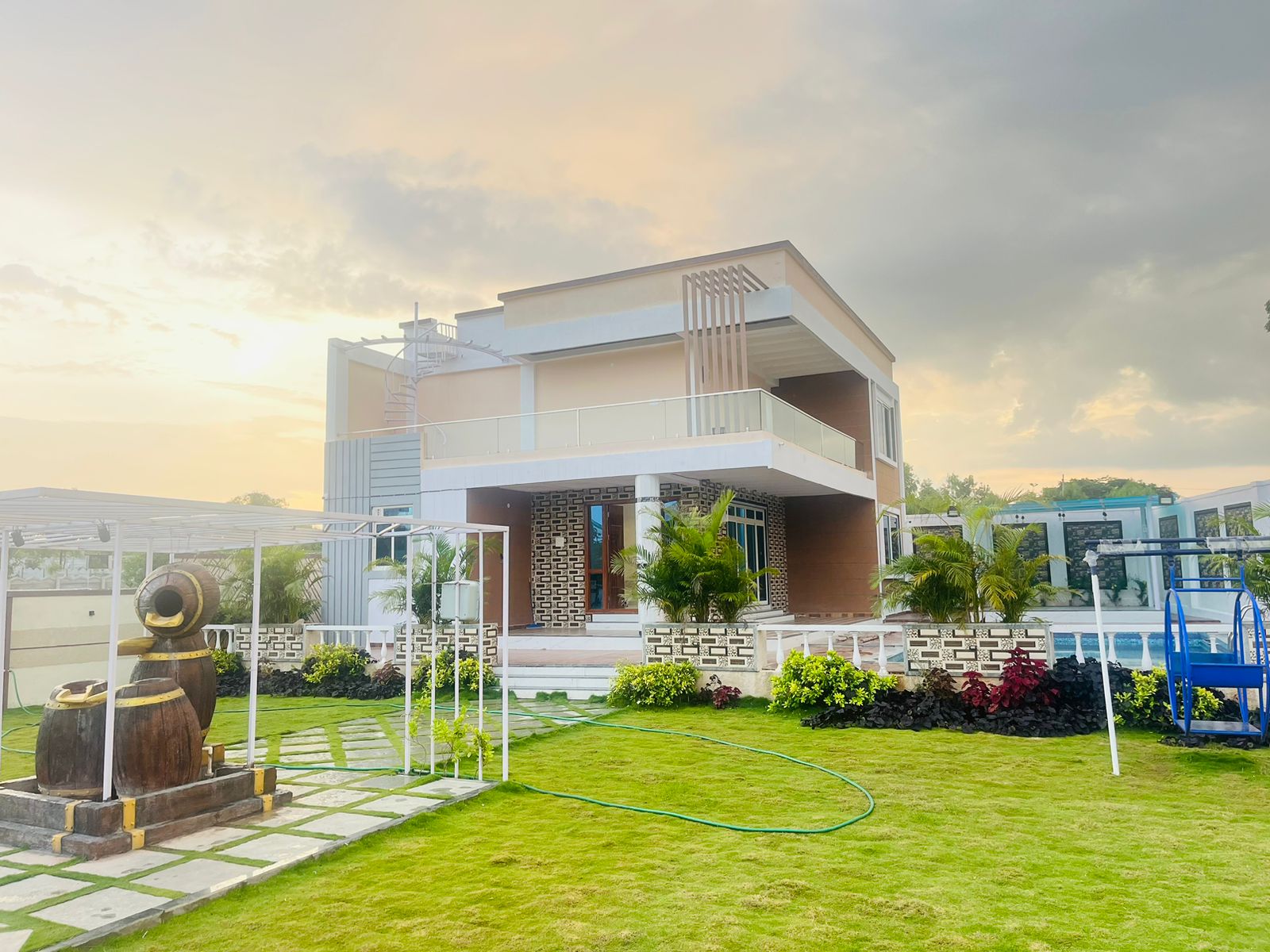 Greens Farmhouse — family resort near Hyderabad