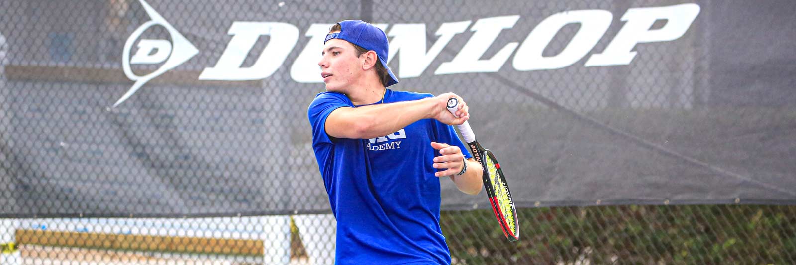 Men's tennis training