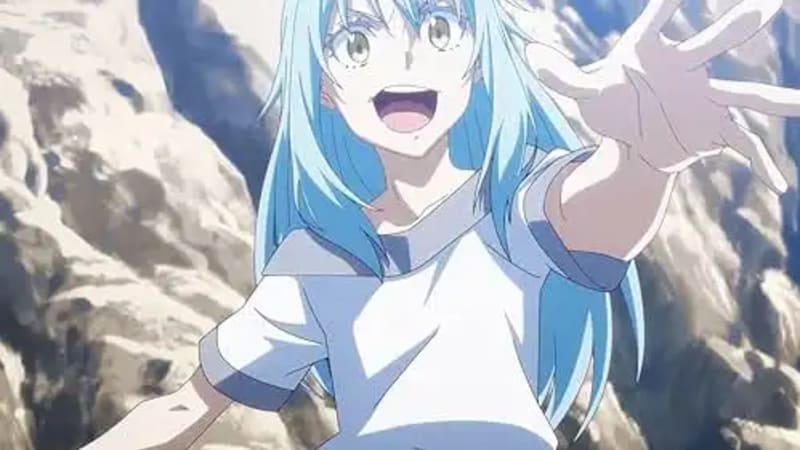 That Time I Got Reincarnated As A Slime O Filme: Lágrimas Do Mar Azul-Celeste