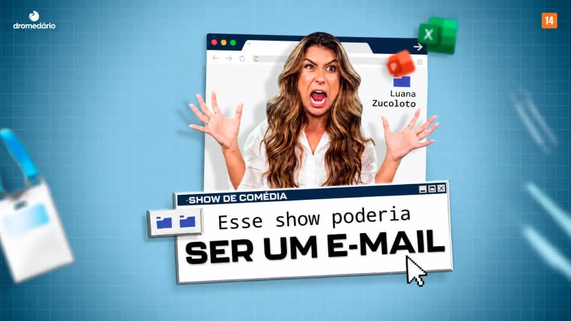 Luana Zucoloto em Esse Show Poderia Ser Um E-mail