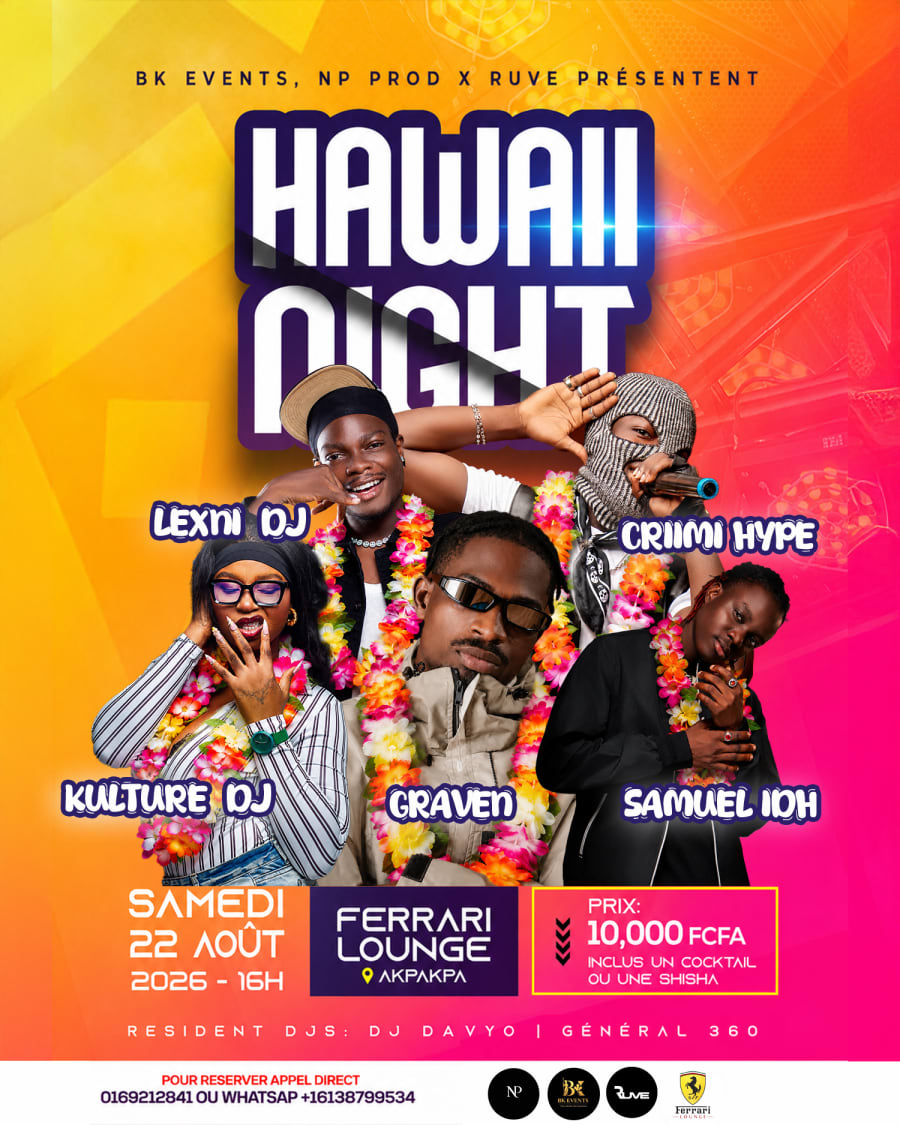 Hawaii Night — Cotonou