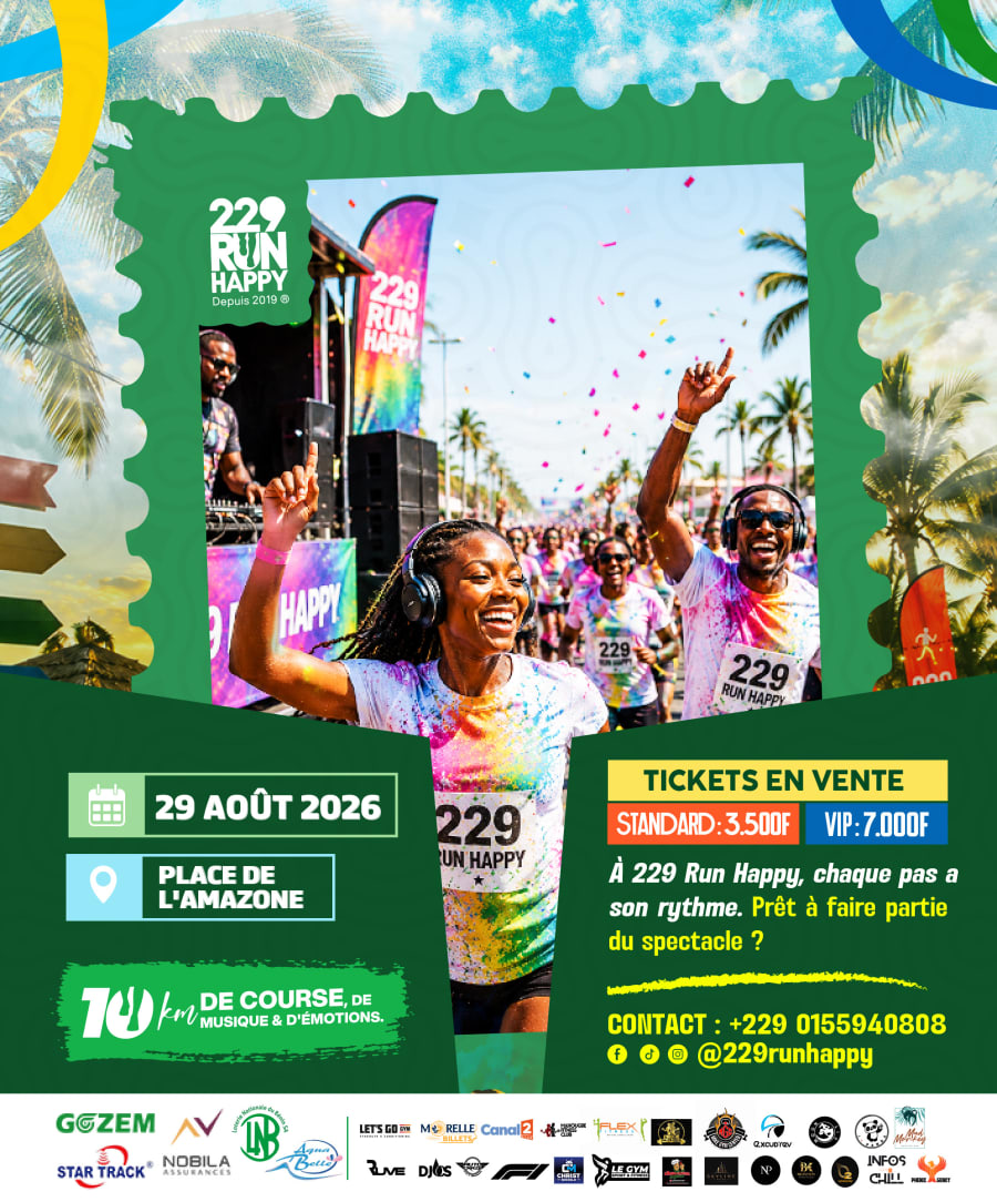 229 Run Happy — Cotonou