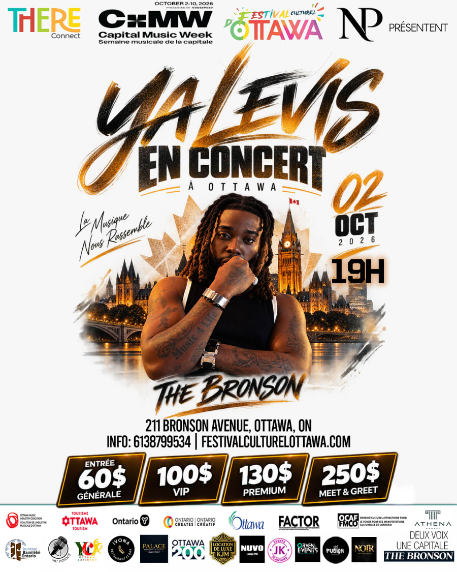 Ya Levis — The Love Experience · Concert · Ottawa