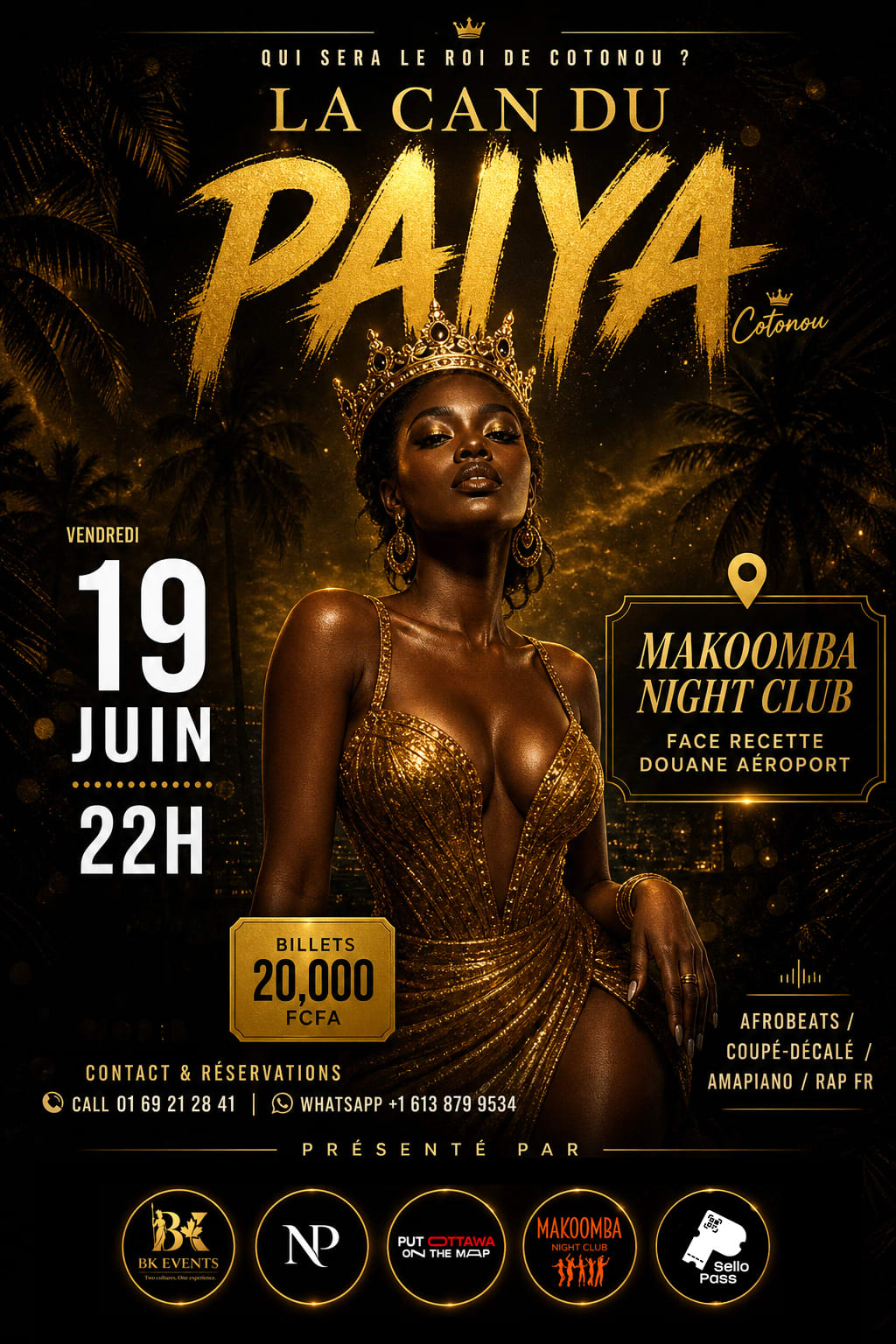 La CAN du PAIYA — Cotonou 19 juin 2026