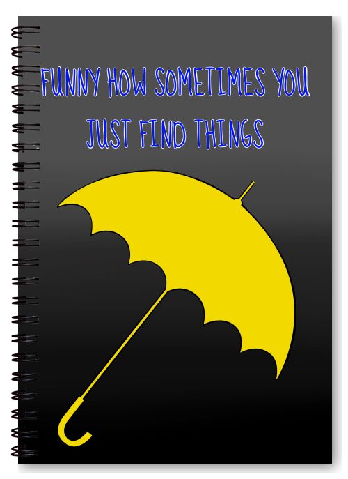 How I Met Your Mother - Yellow Umbrella - poster - Frankly Wearing How I Met Your Mother - Yellow Umbrella - poster - Frankly Wearing