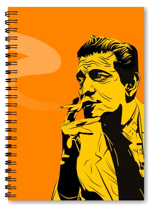 Satyajit Ray - A5 Notebook - Frankly Wearing Satyajit Ray - A5 Notebook - Frankly Wearing