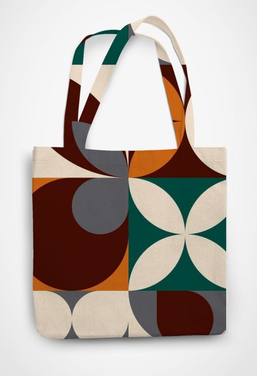 An art of thinking the world . Patterned Tote Bag