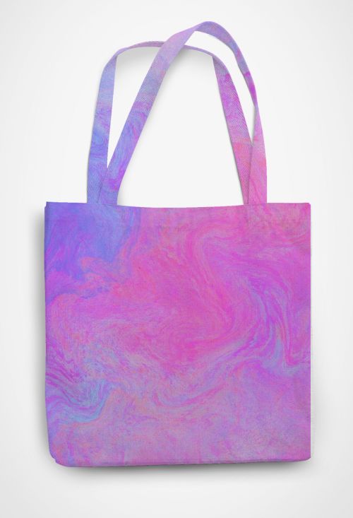 Nebula print Patterned Tote Bag