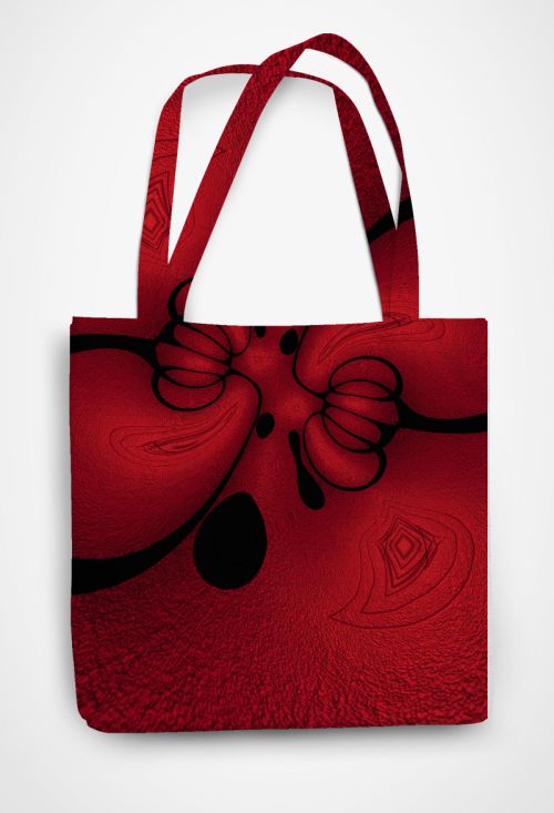 Abstract 4 Patterned Tote Bag