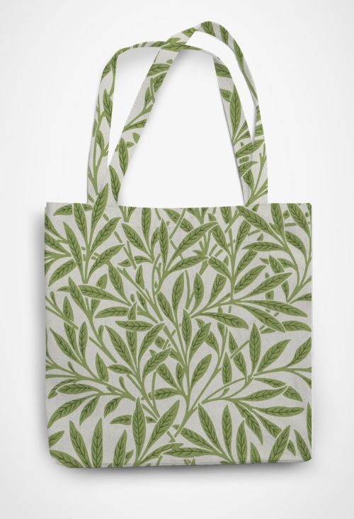 leaves Patterned Tote Bag