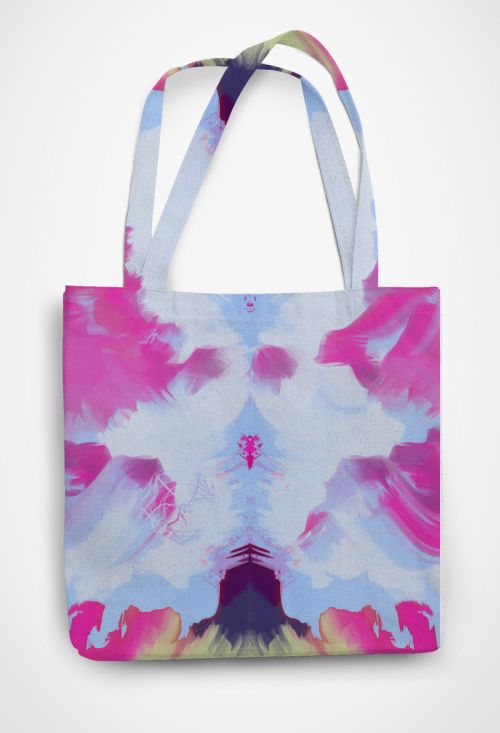 Grace-ful  Patterned Tote Bag