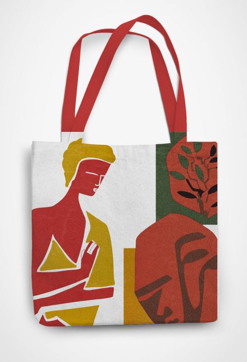 Abundance Patterned Tote Bag