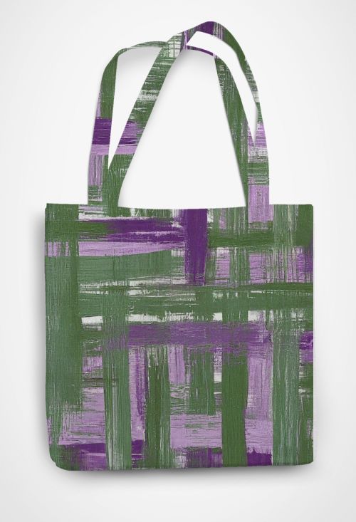 Abstract  Patterned Tote Bag