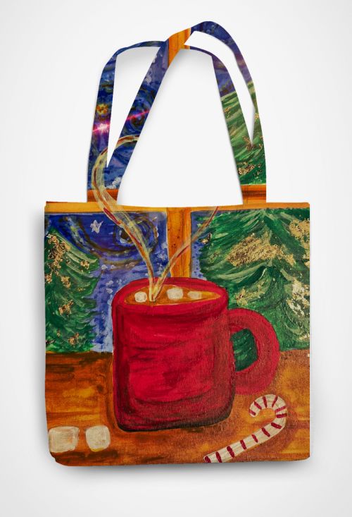Christmas chronicles ✨️  Patterned Tote Bag