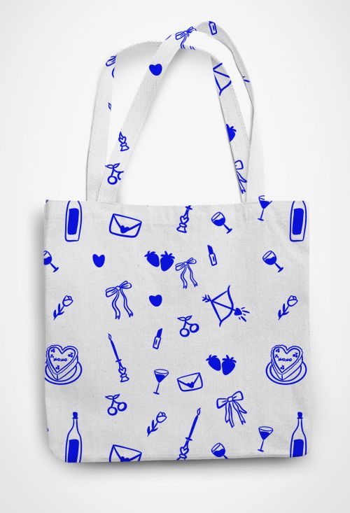 I’m just a girl Patterned Tote Bag