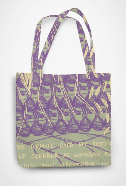 Abstract Pastel Toned Bag 